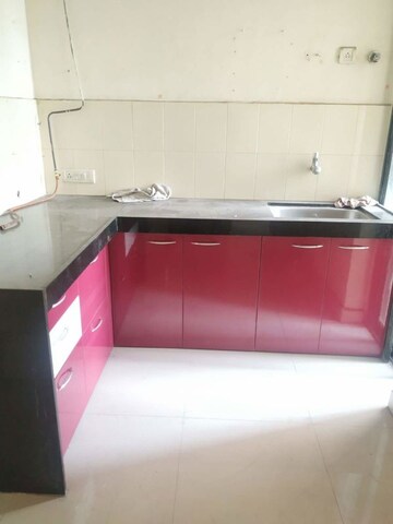 Kitchen in 2 BHK Apartment at Shree Rajal Enclave, Ghansoli Sector 15 – for Rent