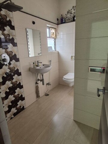 Bathroom in 3 BHK Apartment at Mithapur – for Rent