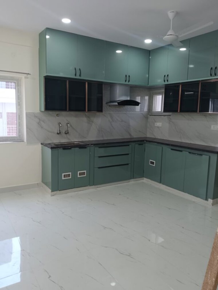 Kitchen, manikonda 3 Bedroom 1750 Sq.Ft. Apartment In Manikonda Hyderabad 9985670