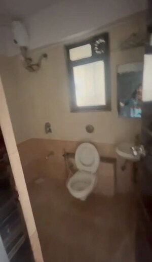 Bathroom in 3 BHK Apartment at Sunder Nagar – for Rent