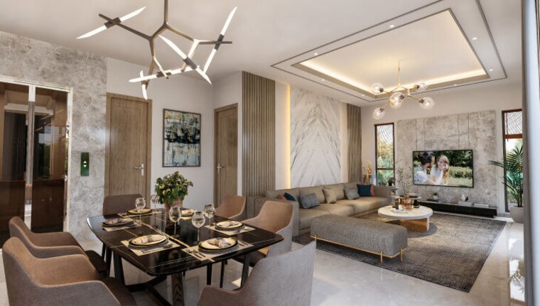 Living Room, sector 12 greater noida 4 Bedroom 2710 Sq.Ft. Villa In Sector 12 Greater Noida Greater Noida 9985698