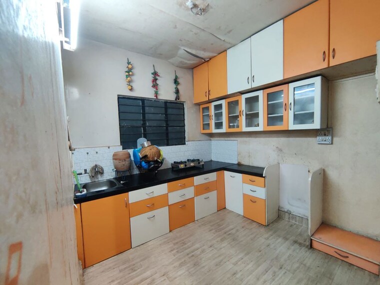 Kitchen, nimbaj-nagar-chs 1 Bedroom 450 Sq.Ft. Apartment In Anand Nagar Pune 9985812