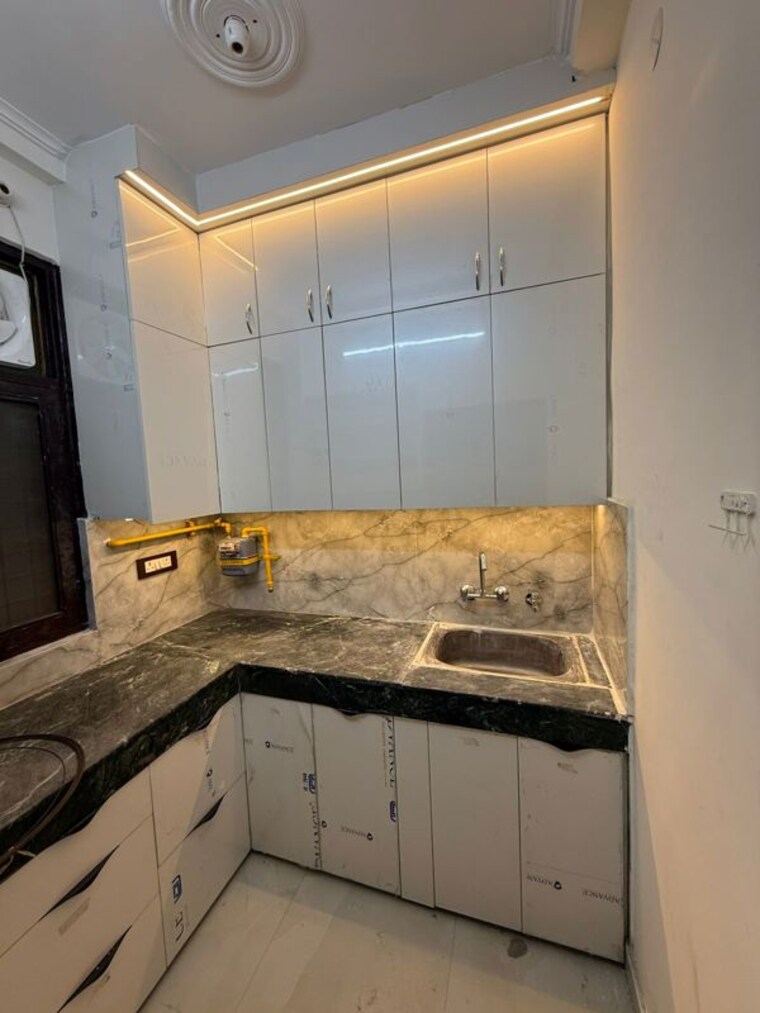 Kitchen, vaishali sector 6 1 Bedroom 450 Sq.Ft. Builder Floor In Vaishali Sector 6 Ghaziabad 9985913