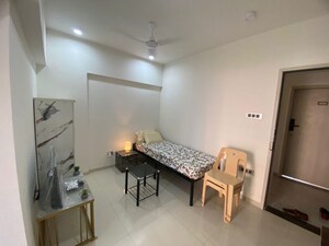 Living Room in Studio Apartment at Bramhacorp Townhouse, Balewadi – for Rent