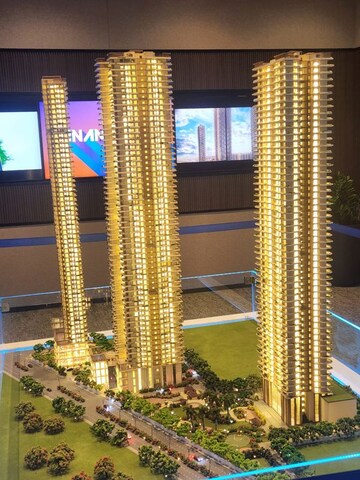 4 BHK Apartment – Exterior View View at Ganga Anantam, Sector 85 - for Sale