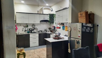 Kitchen in 1.5 BHK Independent House at Ameenpur – for Rent