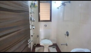 Bathroom in 2 BHK Apartment at Kabra Mangal Kripa, Goregaon West – for Rent