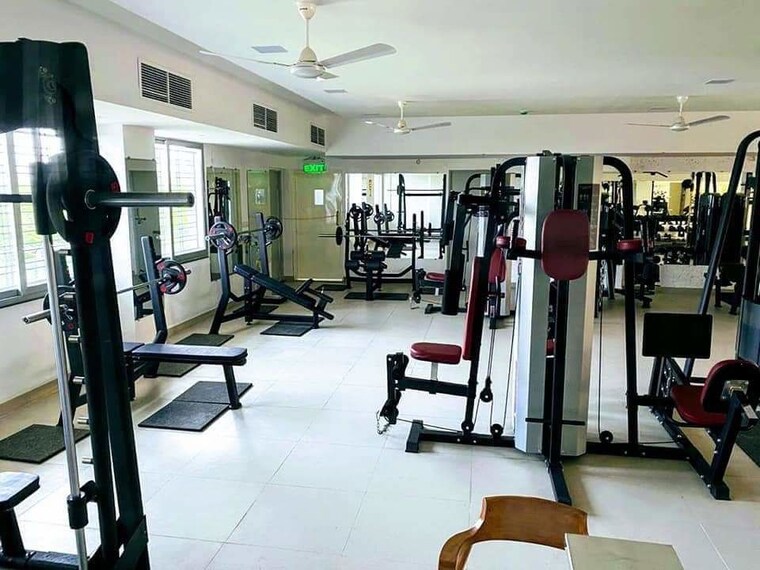 Gym, new khapri 2 Bedroom 1038 Sq.Ft. Apartment In New Khapri Nagpur 9985986