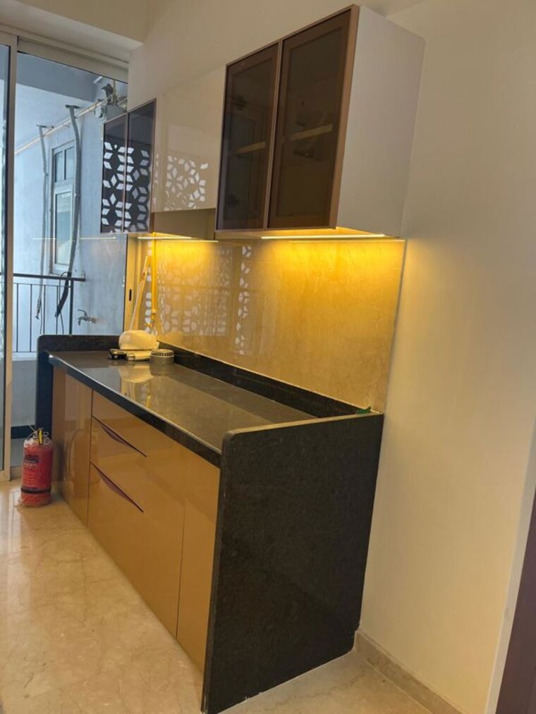 Kitchen, courtyard-by-narang-realty-and-the-wadhwa-group 2 Bedroom 830 Sq.Ft. Apartment In Pokhran Road No Two Thane 9985995