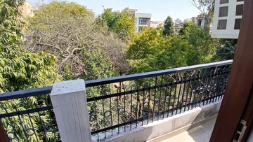 Balcony in 3 BHK Builder Floor at Virender Nagar – for Rent