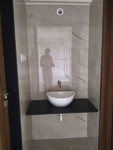 Bathroom in 3 BHK Apartment at Wadhwani Om Mangalam Yash, Kiwale – for Rent