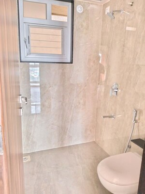 Bathroom in 3 BHK Apartment at Wadhwani Om Mangalam Yash, Kiwale – for Rent