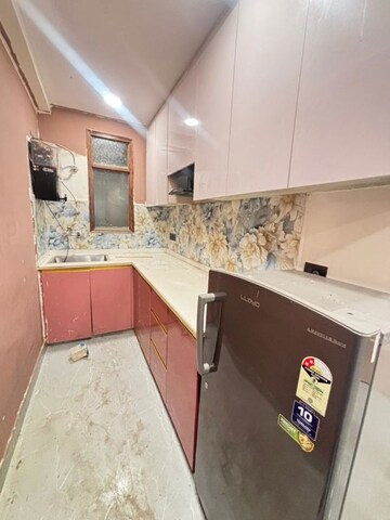 Kitchen in 1 BHK Apartment at Chattarpur – for Rent