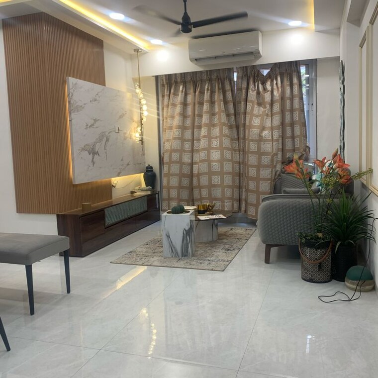 Living Room, rander-komal-kounteya-chs 3 Bedroom 847 Sq.Ft. Apartment In Prerna Nagar Mumbai 9986052