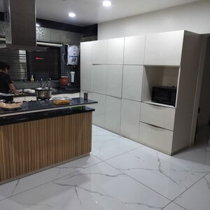 Kitchen in 3 BHK Apartment at Fortune 361, Bhadran Nagar – for Rent