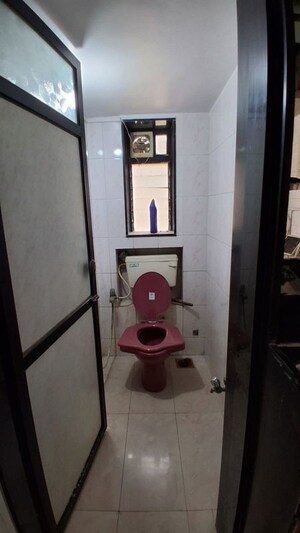Bathroom in 3 BHK Apartment at Raheja Township, Malad East – for Rent