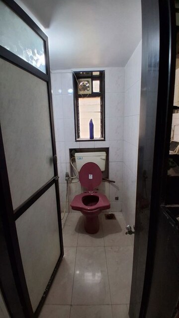 Bathroom in 3 BHK Apartment at Raheja Township, Malad East – for Rent