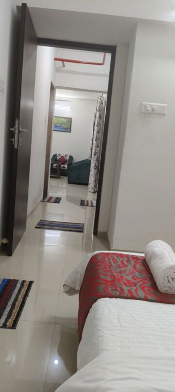 Bathroom in 2 BHK Apartment at Puranik Aldea Espanola, Baner – for Rent