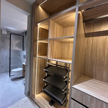 Staircase in 4 BHK Builder Floor at Ghitorni – for Sale