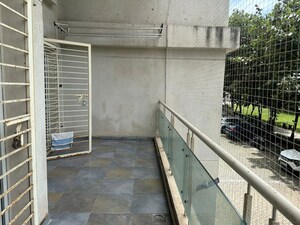 Balcony in 2 BHK Apartment at Alcon Silverleaf, Mundhwa – for Rent