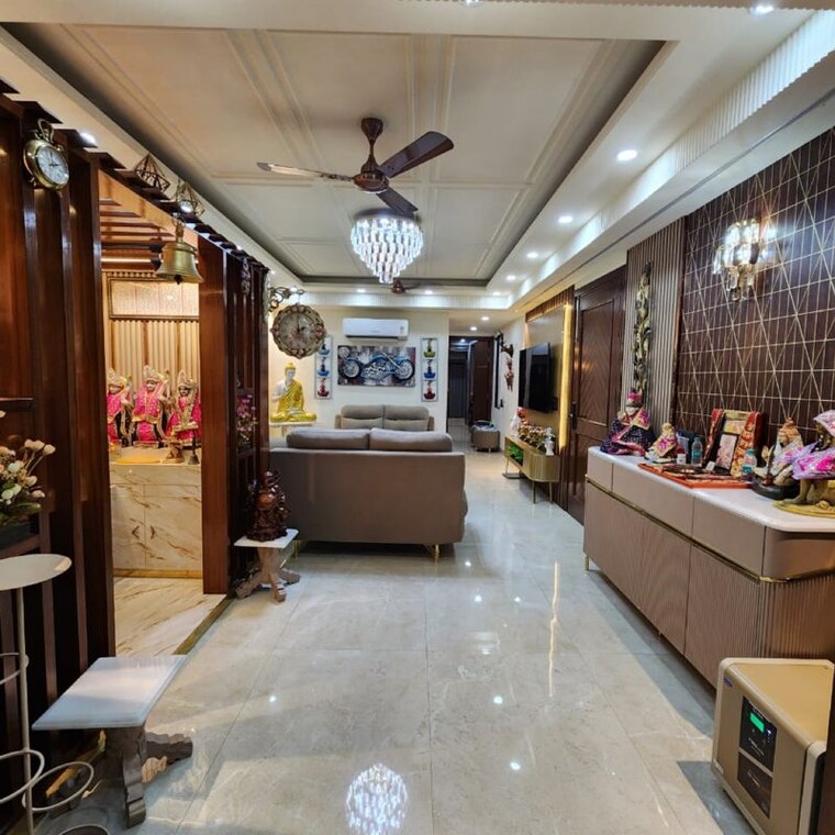 Living Room, chattarpur 3 Bedroom 1125 Sq.Ft. Builder Floor In Chattarpur Delhi 9986089