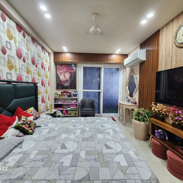 Bedroom, chattarpur 3 Bedroom 1125 Sq.Ft. Builder Floor In Chattarpur Delhi 9986089