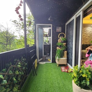 Balcony in 3 BHK Builder Floor at Chattarpur – for Sale