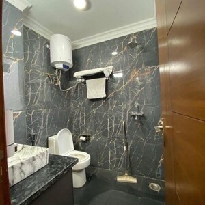 Bathroom in 3 BHK Builder Floor at Chattarpur – for Rent