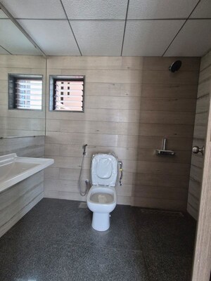 Bathroom in 3 BHK Apartment at Kumar Prospera Hadapsar, Hadapsar – for Rent