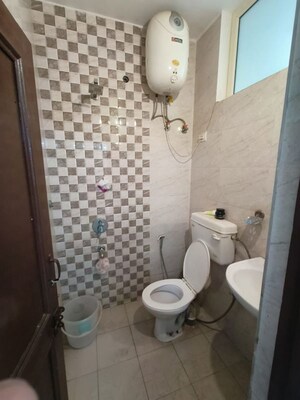 Bathroom in 1 BHK Builder Floor at East Of Kailash – for Rent