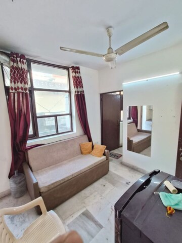 Living Room in 1 BHK Builder Floor at East Of Kailash – for Rent