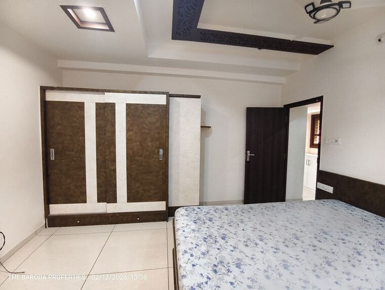 Master Bedroom, race course 2 Bedroom 1500 Sq.Ft. Apartment In Race Course Vadodara 9986119