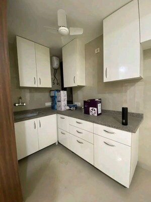 Kitchen in 3 BHK Apartment at Palm Residency Chhatarpur, Chattarpur – for Rent