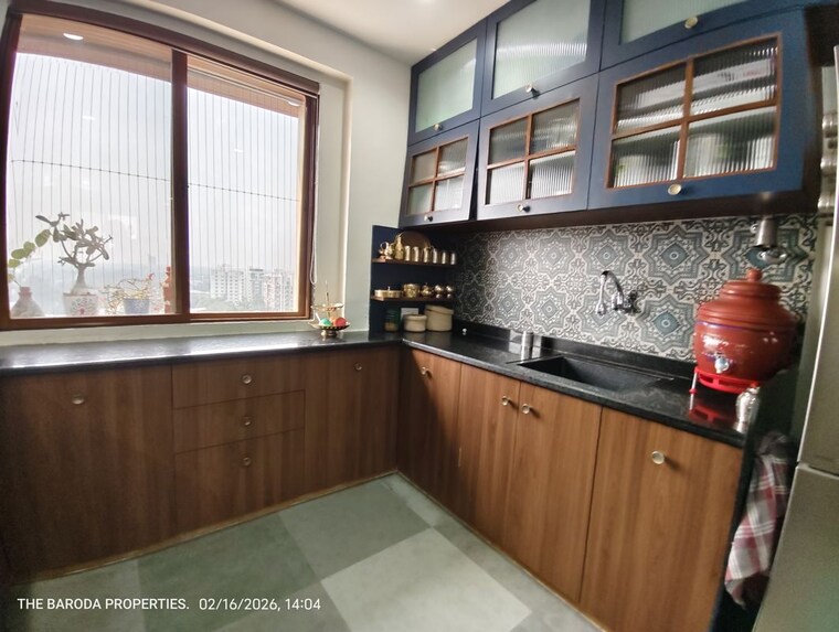 Kitchen, sevasi 3 Bedroom 2200 Sq.Ft. Apartment In Sevasi Vadodara 9986131