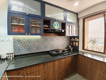 Kitchen in 3 BHK Apartment at Sevasi – for Sale