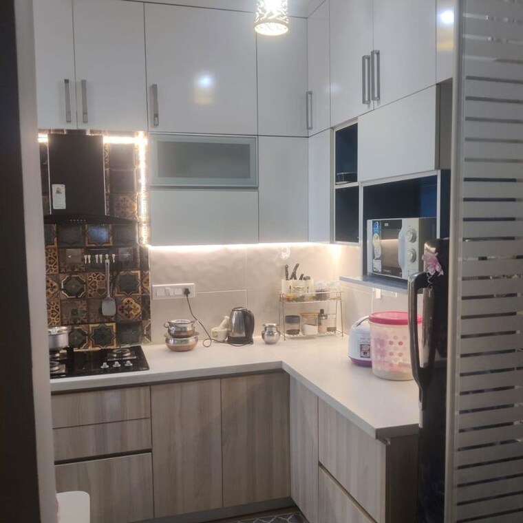 Kitchen, orchid-petals 3 Bedroom 2061 Sq.Ft. Apartment In Sector 49 Gurgaon 9986143