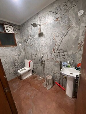 Bathroom in 2 BHK Apartment at Palm Residency Chhatarpur, Chattarpur – for Rent