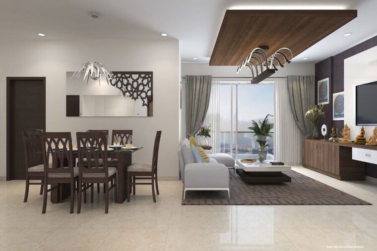 Living Room, godrej-air-sector-85 2 Bedroom 1406 Sq.Ft. Apartment In Sector 85 Gurgaon 9986182