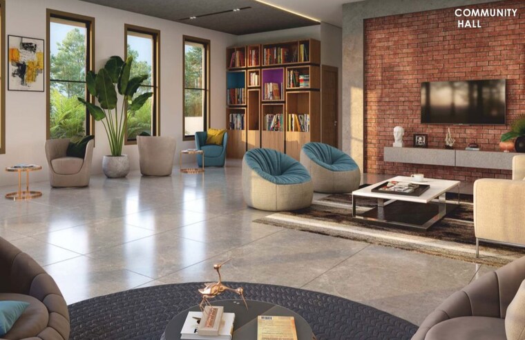 Living Room, moshi 2 Bedroom 706 Sq.Ft. Apartment In Moshi Pune 9986197
