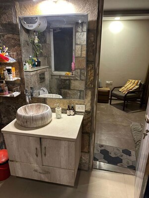 Bathroom in 4 BHK Apartment at Orchid Petals, Sector 49 – for Rent