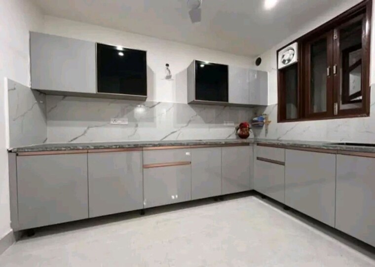 Kitchen, palm-residency-chhatarpur 3 Bedroom 1250 Sq.Ft. Builder Floor In Chattarpur Delhi 9986217