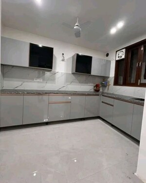 Kitchen in 3 BHK Builder Floor at Palm Residency Chhatarpur, Chattarpur – for Rent