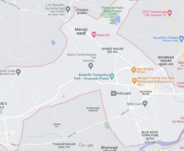 4 BHK Penthouse – Map Location View at Lodha Giardino, Kharadi - for Sale