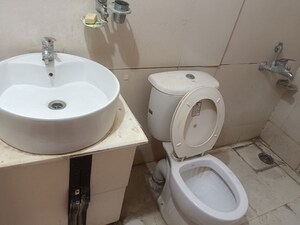 Bathroom in 3 BHK Apartment at Singla South City, Lohgarh – for Rent