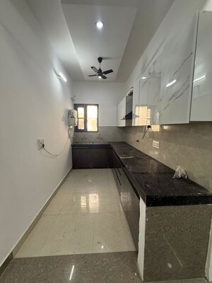 Kitchen in 3 BHK Builder Floor at Dhakoli – for Sale