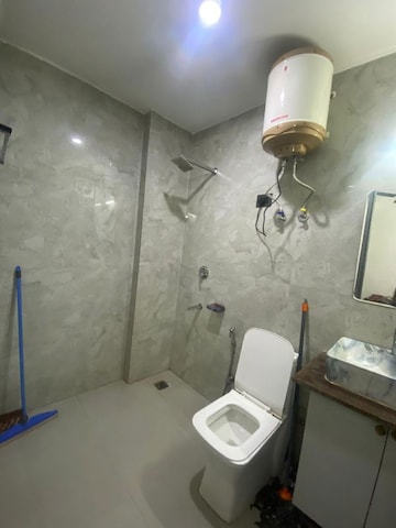 Bathroom in 1 BHK Builder Floor at Saket – for Rent