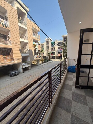 Balcony in 3 BHK Builder Floor at Dhakoli – for Rent