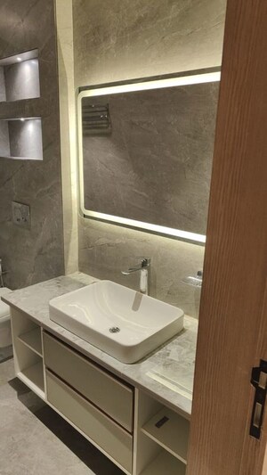 Bathroom in 2.5 BHK Builder Floor at M3M Antalya Hills, Sector 79 – for Sale