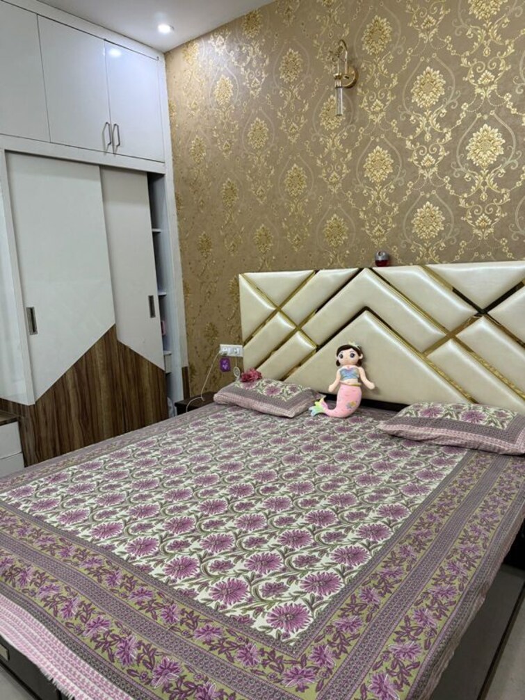 Bedroom, pir machalla 3 Bedroom 1250 Sq.Ft. Builder Floor In Pir Machalla Zirakpur 9986279