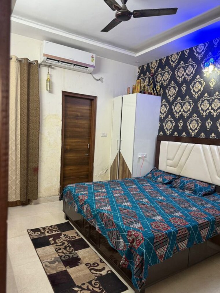 Bedroom, pir machalla 3 Bedroom 1250 Sq.Ft. Builder Floor In Pir Machalla Zirakpur 9986279